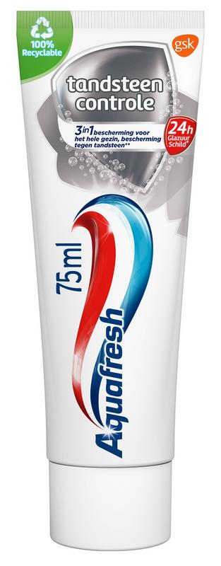 Aquafresh Tandpasta Tandsteen Controle