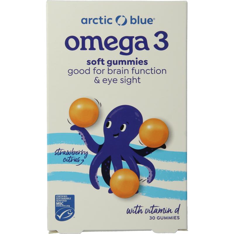 Arctic Blue Omega 3 Gummy Dha Epa Vitamine D