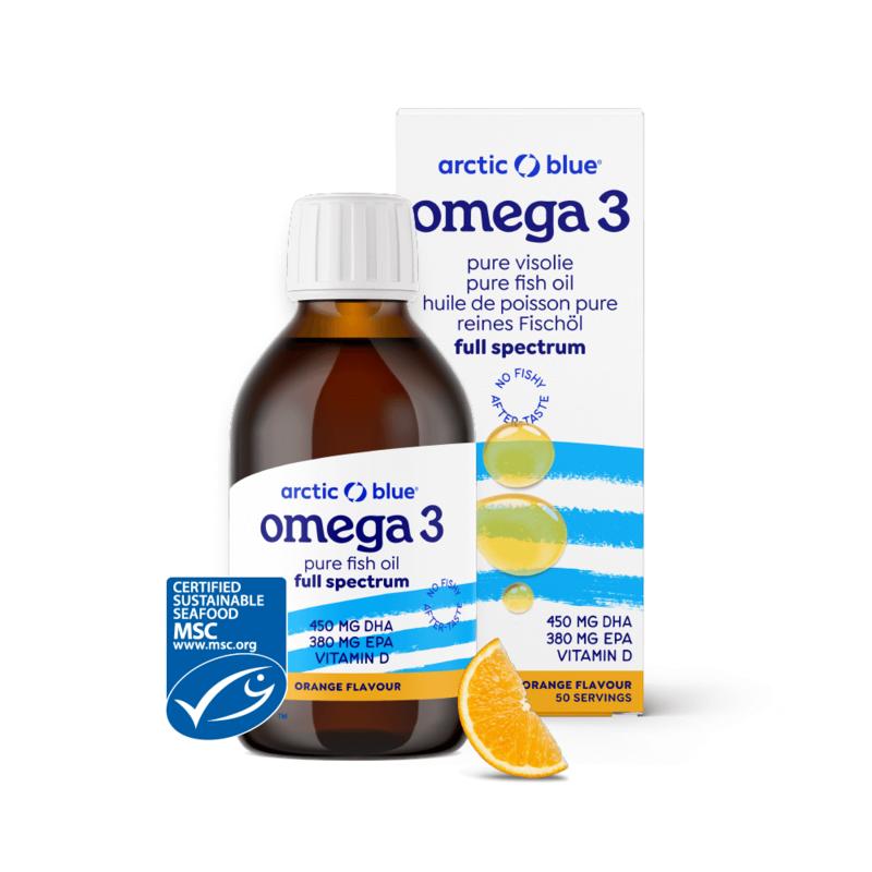 Arctic Blue Omega 3 Pure Visolie Met Vitamine D