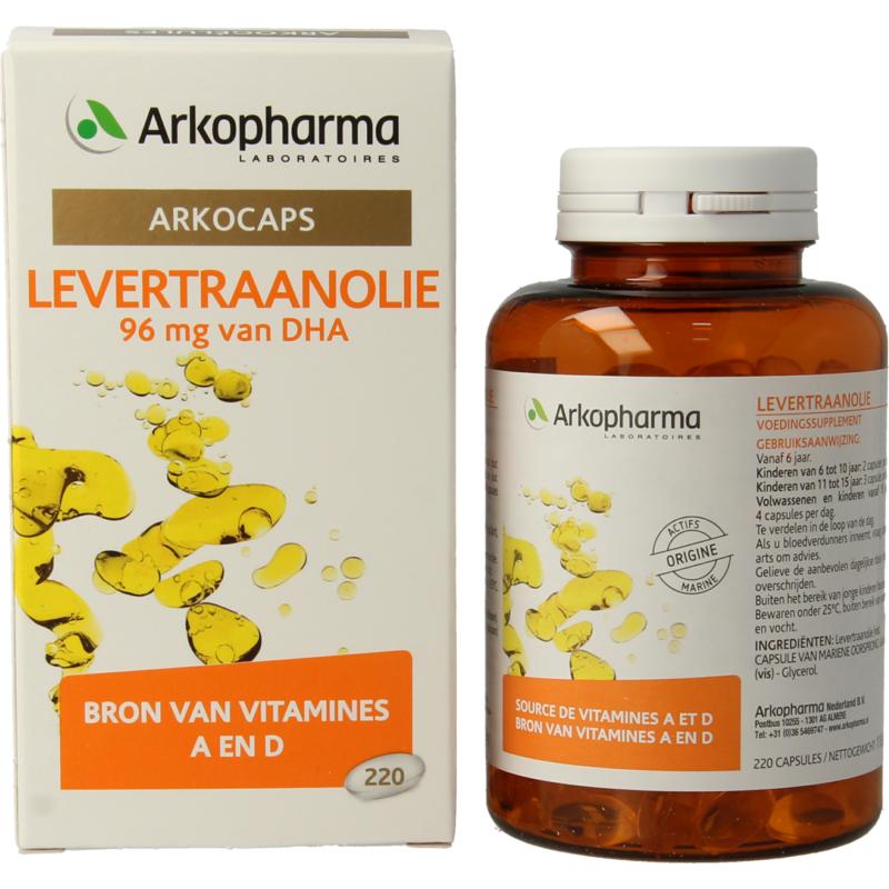 Arkocaps Levertraanolie