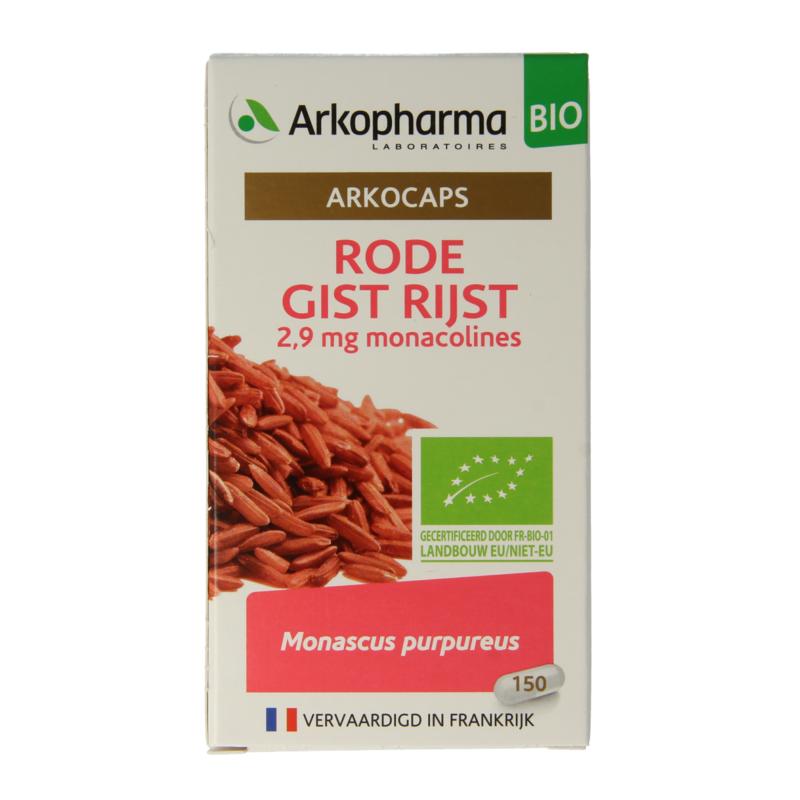 Arkocaps Rode Gist Rijst Bio