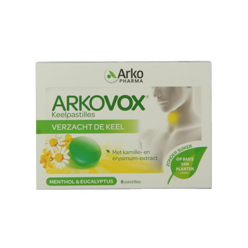 Menthol Eucalyptus Pastilles Arkovox