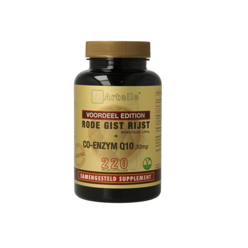Artelle Rode Gist Rijst 100Mg Q10 30Mg