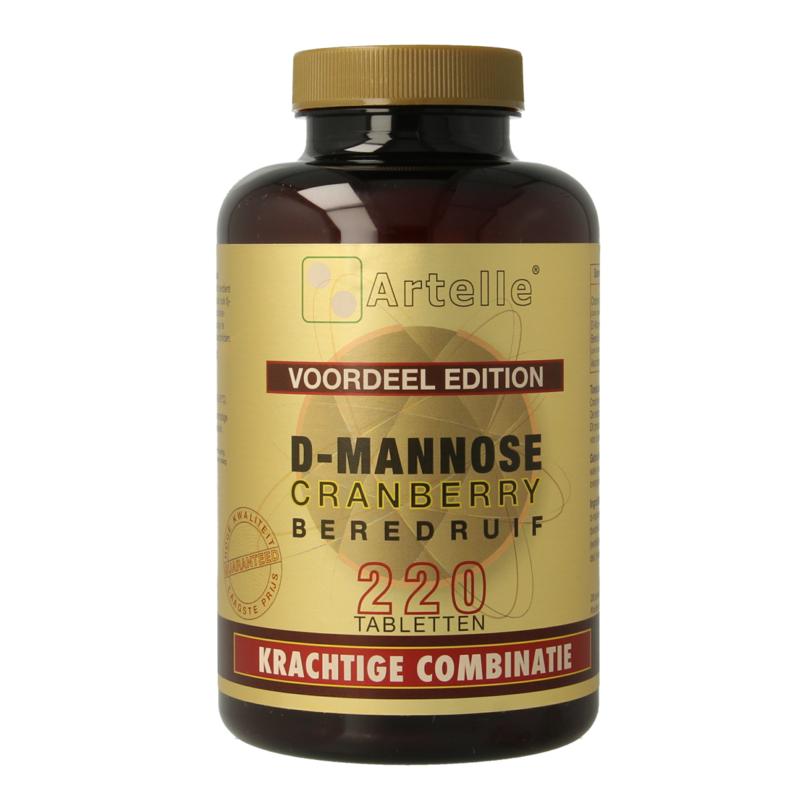 Artelle D-Mannose Cranberry Beredruif