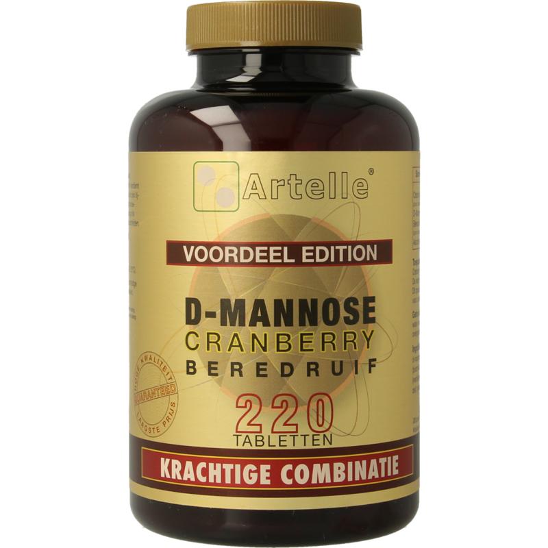 Artelle D-Mannose Cranberry Beredruif
