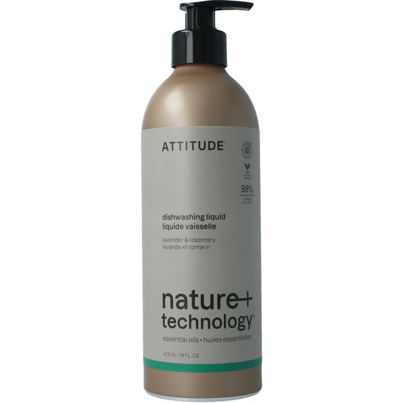Attitude Afwasmiddel Lavendel & Rozemarijn