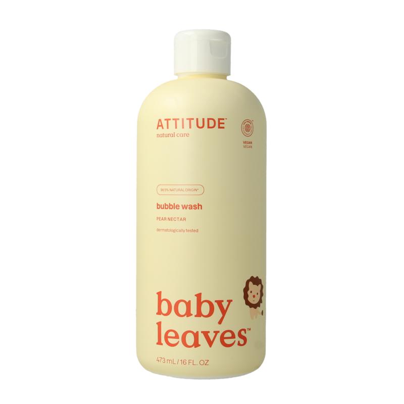 Attitude Bubbelzeep Baby Leaves  Pear Nectar