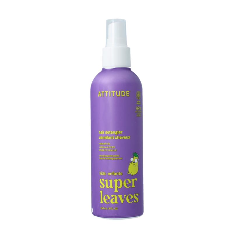 Attitude Kids Anti Klit Haarspray Vanille & Peer