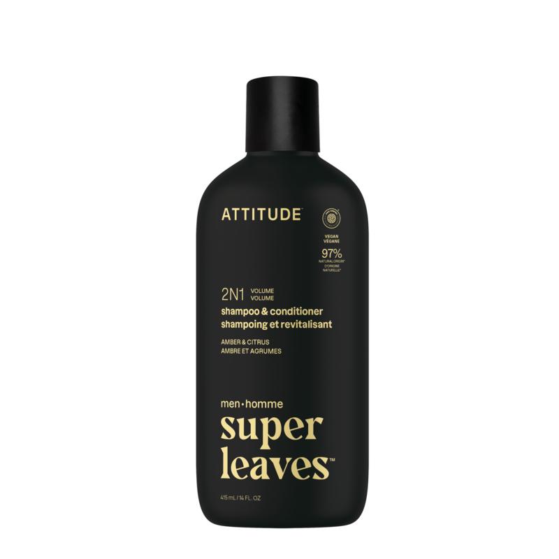 Attitude Men 2In1 Shampoo & Conditioner Amber & Citrus