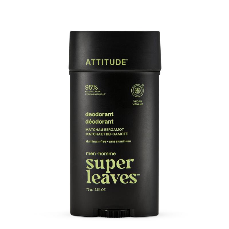 Attitude Men Deodorant Matcha & Bergamot
