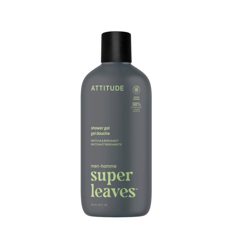 Attitude Men Showergel Matcha & Bergamot