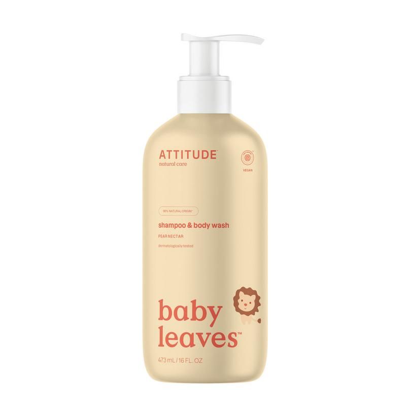 Attitude Shampoo 2 In 1 Baby Leaves  Pear Nectar