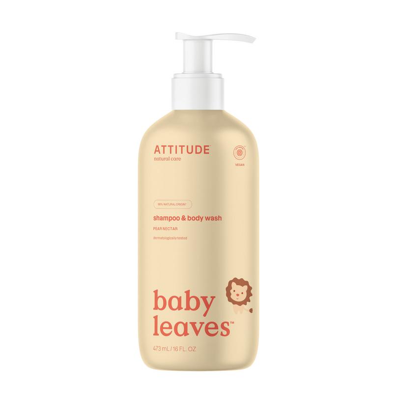 Attitude Shampoo 2 In 1 Baby Leaves Pear Nectar