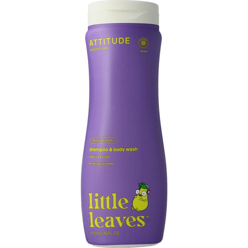 Attitude Shampoo 2 In 1 Little Leaves Vanille Peer