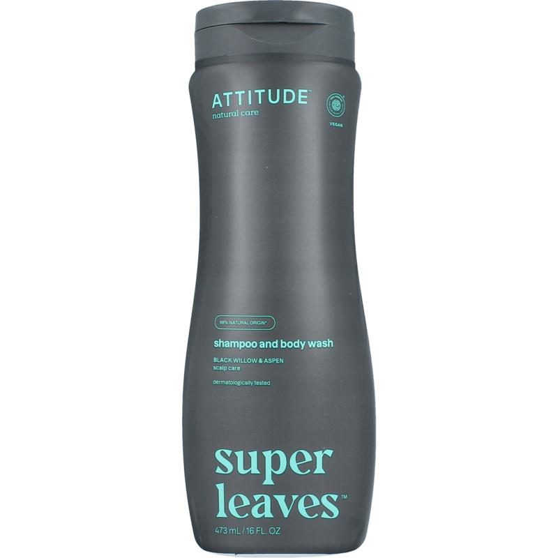 Attitude Shampoo & Bodywash 2 In 1 Super Leaves