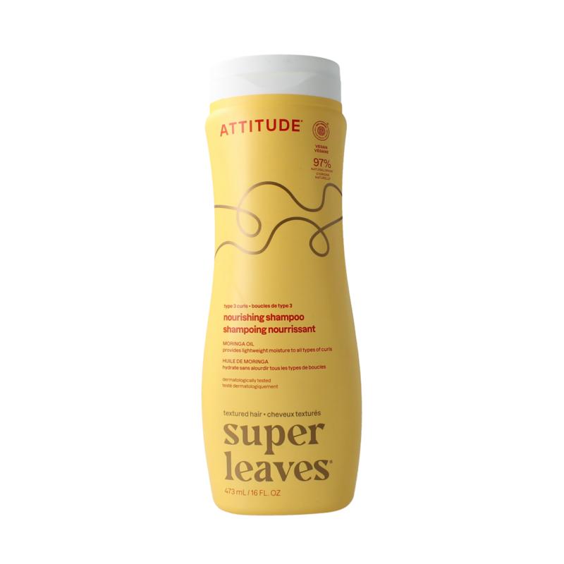 Attitude Shampoo Moringa Oil Curl Nourishing Type 3