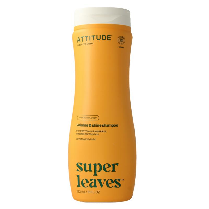 Attitude Shampoo Super Leaves Vol & Glans