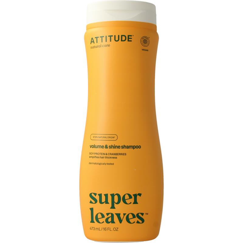 Attitude Shampoo Super Leaves Vol & Glans