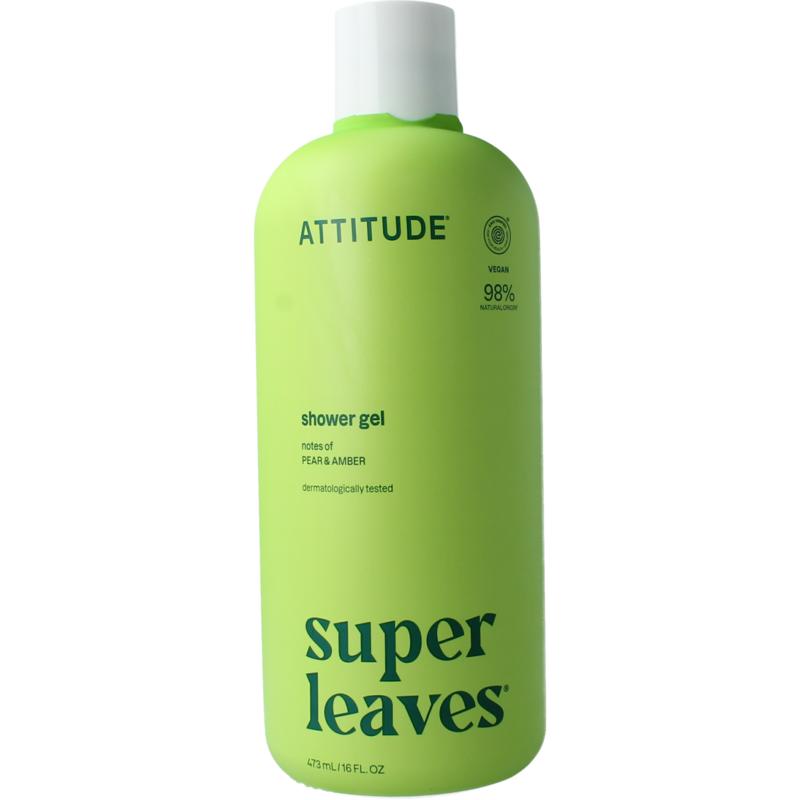 Attitude Shower Gel Soothing Pear & Amber