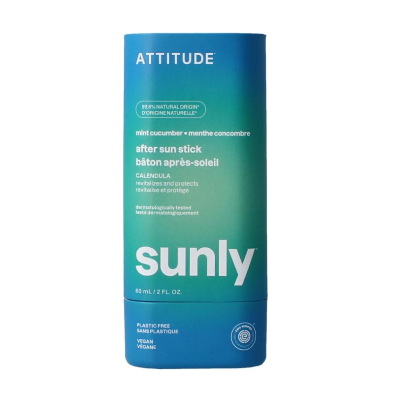 Attitude Sunly After Sun Stick Mint & Cucumber Spf30
