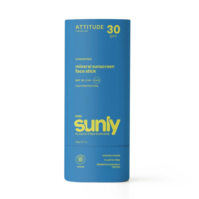 Attitude Sunly Gezichtszonnebrandstick Kids Spf30