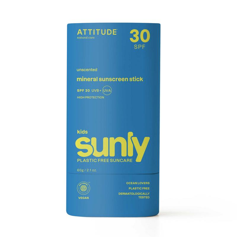 Attitude Sunly Zonnebrandstick Kids Spf30