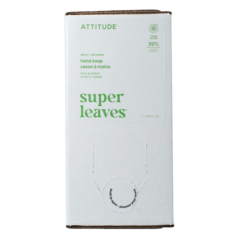 Attitude Super Leaves Handzeep Olive Leaves Eco Refill