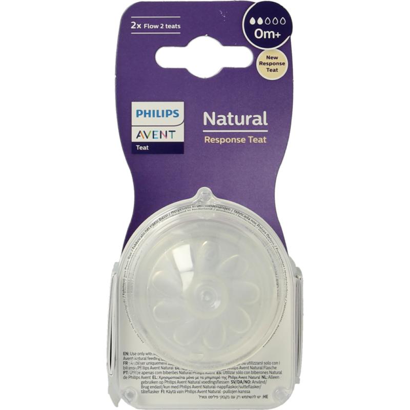 Avent Natural Flesspeen 0M+