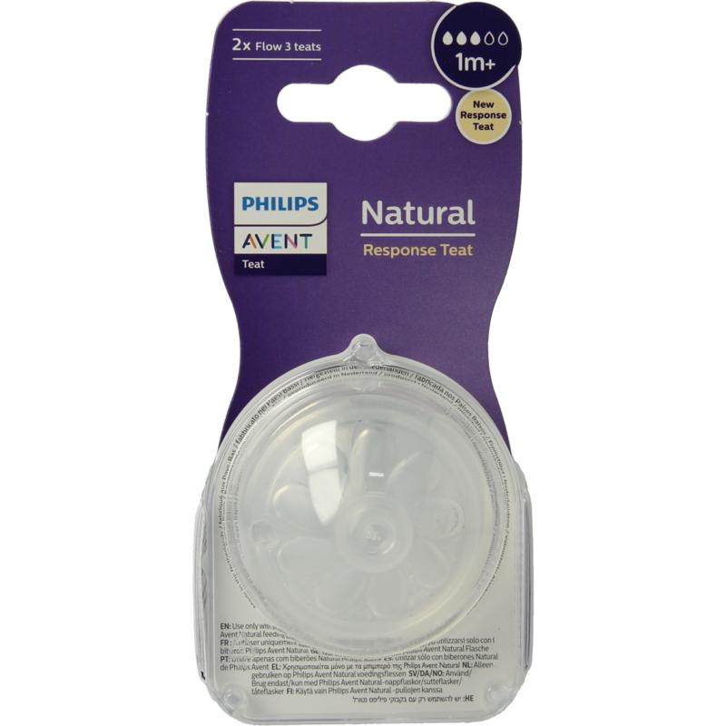 Avent Natural Flesspeen 1M+