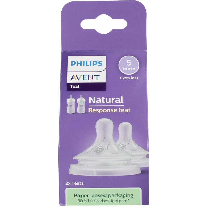 Avent Natural Flesspeen 6M+
