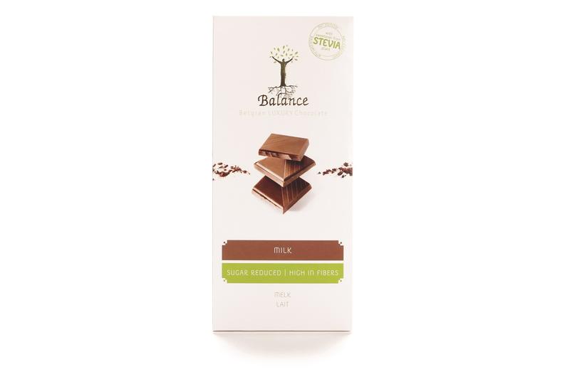 Balance Choco Stevia Tablet Luxury Melk