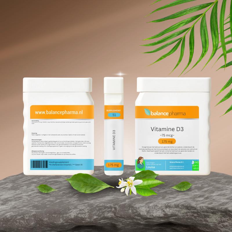 Balancepharma Supplements 51 Vitamine D3 75Mcg