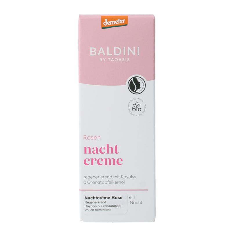Baldini Nachtcreme Rijk Rose Bio Demeter