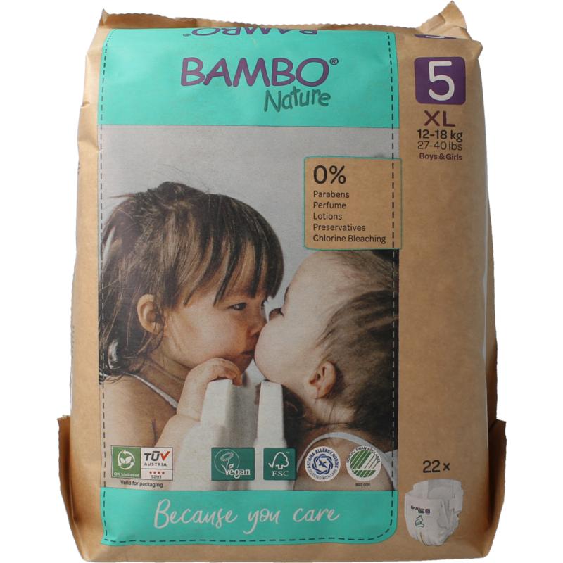 Bambo Babyluiers Maat 5 12-18Kg