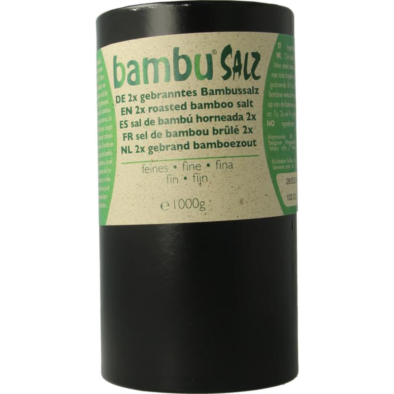 Bambu Salz Bamboezout Fijn 2X Gebrand