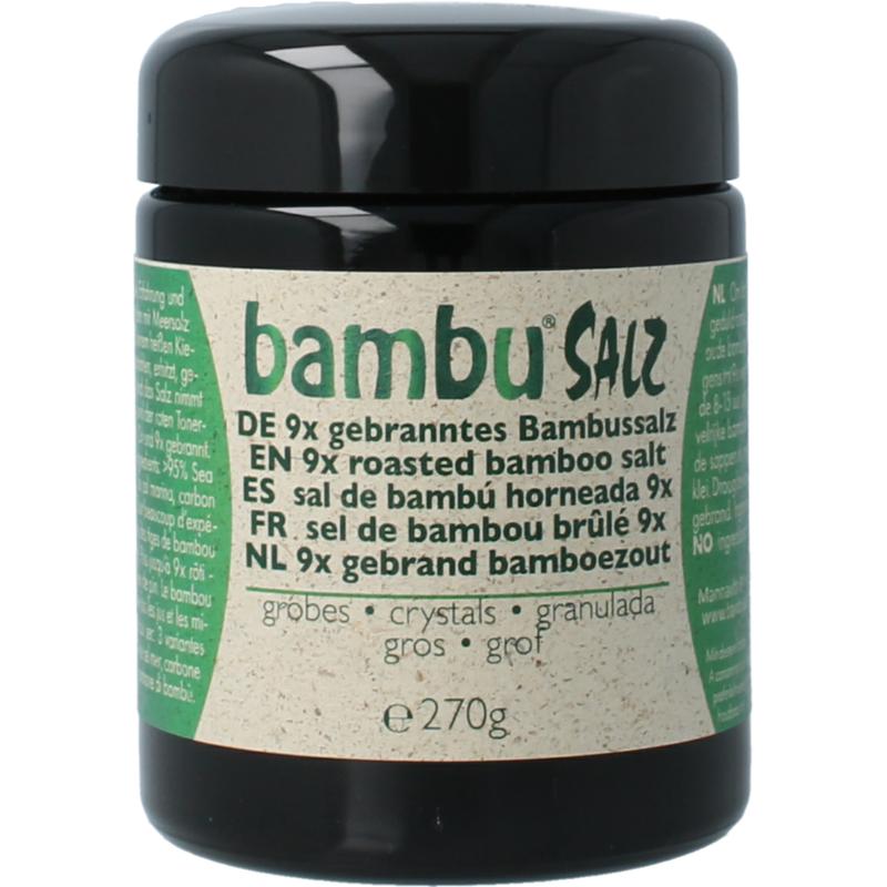Bambu Salz Bamboezout Grof 9X Gebrand