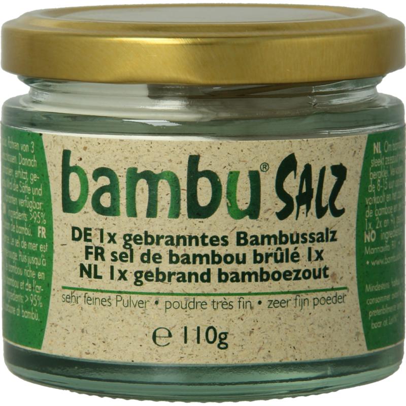 Bambu Salz Bamboezout Zeer Fijn 1X Gebrand