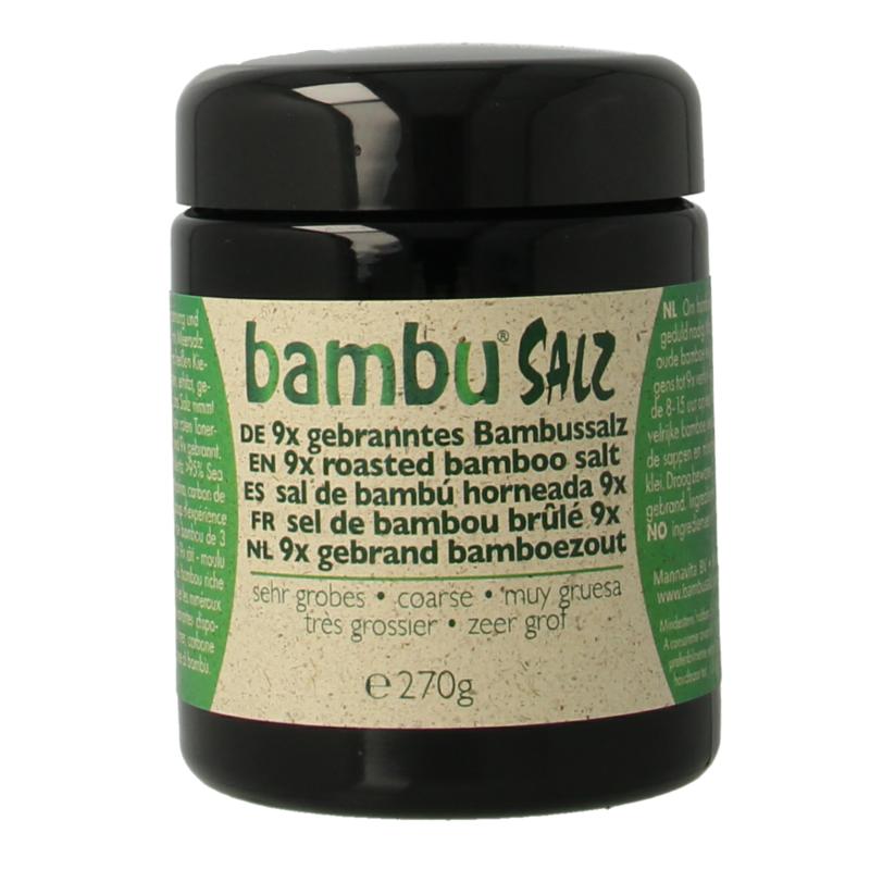 Bambu Salz Bamboezout Zeer Grof 9X Gebrand