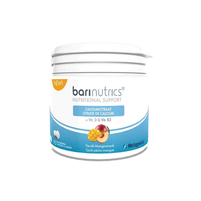 Barinutrics Calciumcitraat Perzik-Mango