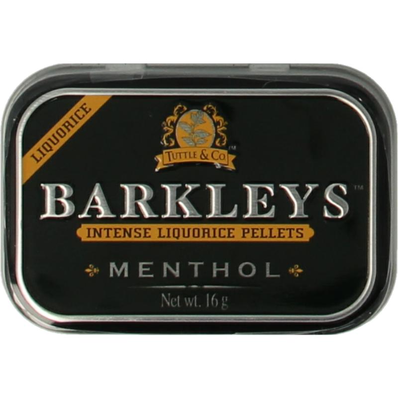 Barkleys Liquorice Pellets Menthol