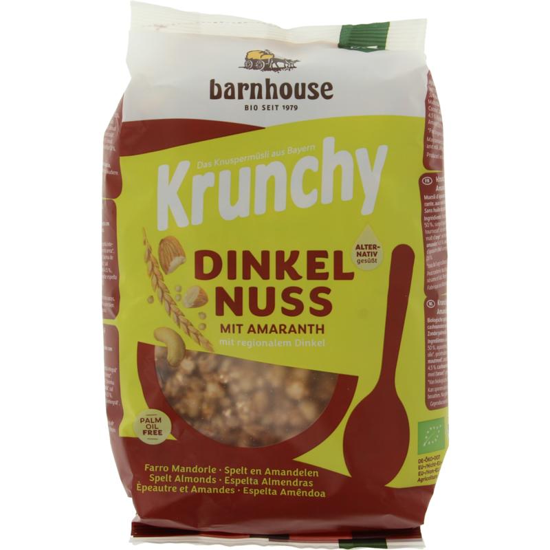 Barnhouse Krunchy Amaranth Spelt Amandel Bio