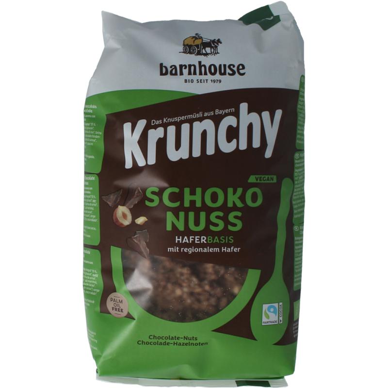 Barnhouse Muesli Chocolade Hazelnoot Krunchy