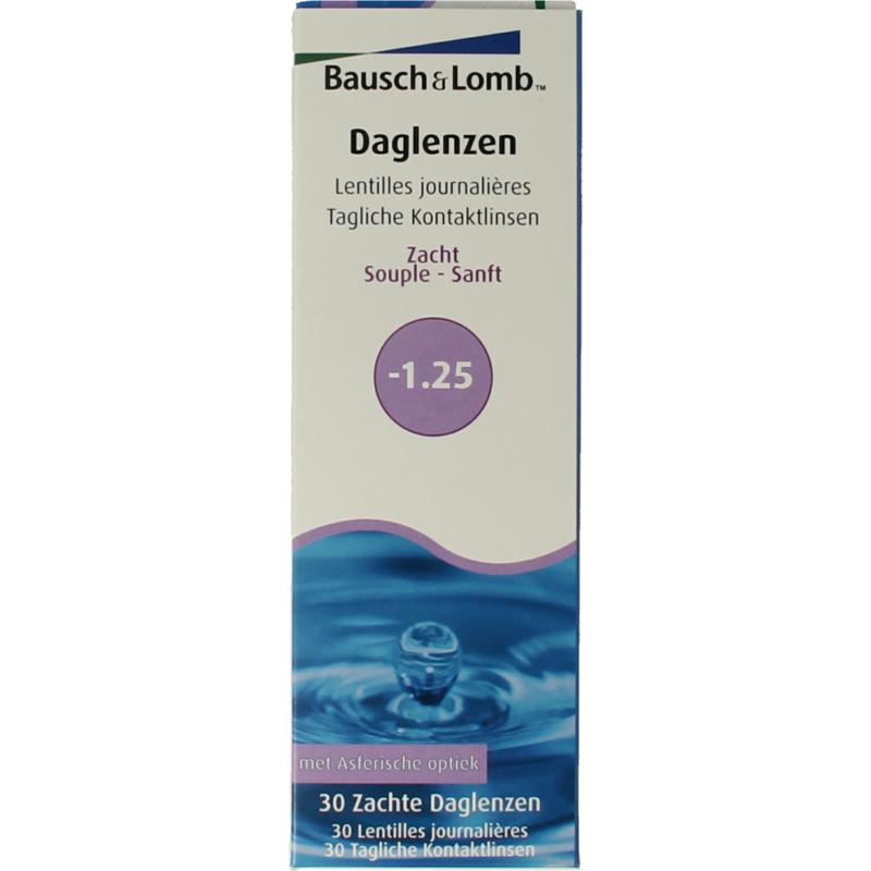 Bausch&Lomb Daglenzen -1.25