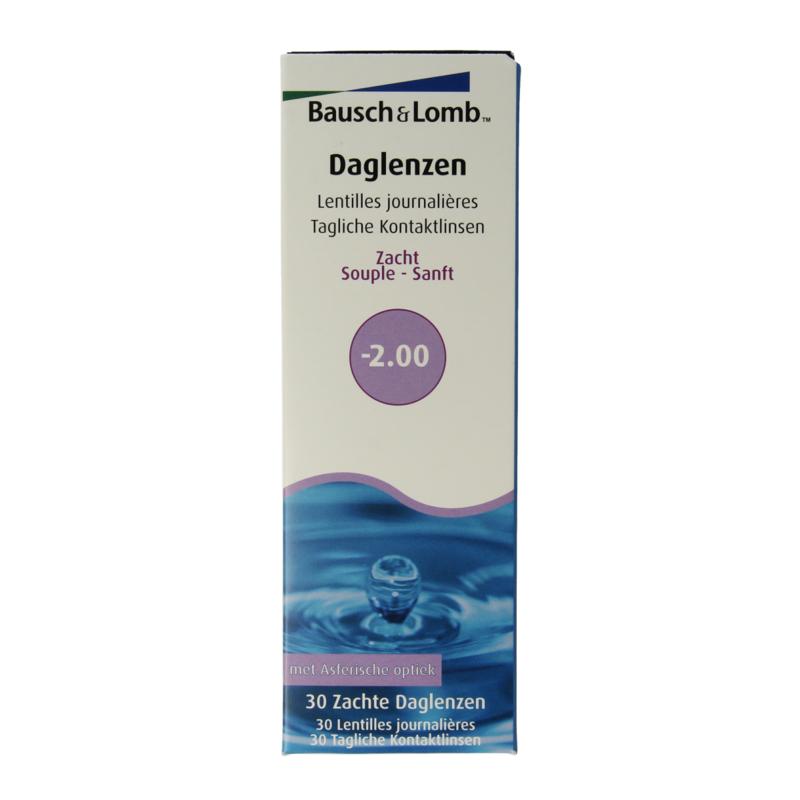 Bausch&Lomb Daglenzen -2.00