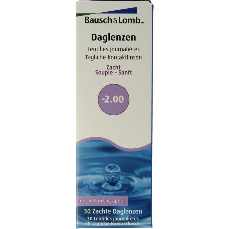 Bausch&Lomb Daglenzen -2.00