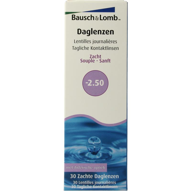 Bausch&Lomb Daglenzen -2.50