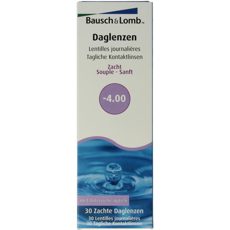 Bausch&Lomb Daglenzen -4.00