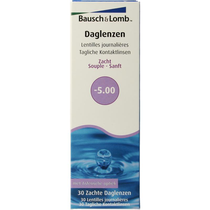 Bausch&Lomb Daglenzen -5.00
