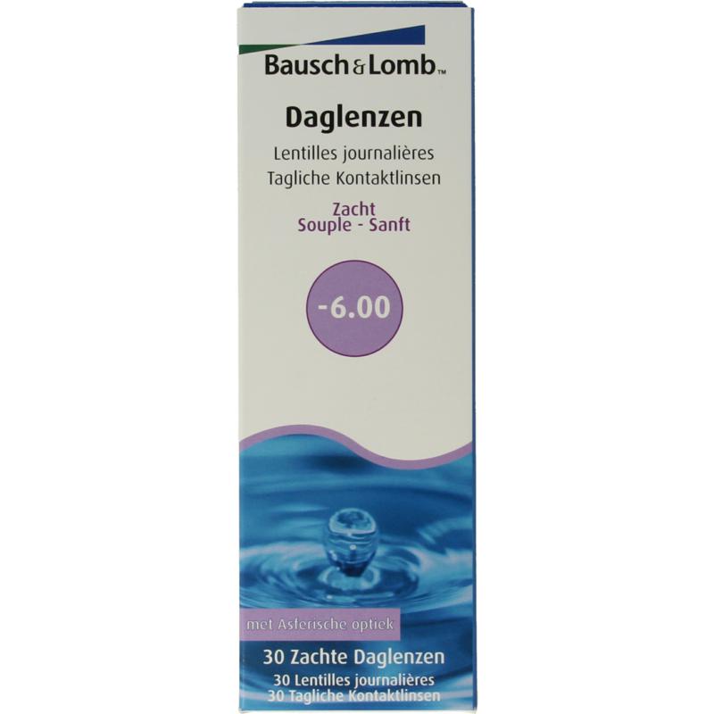 Bausch&Lomb Daglenzen -6.00