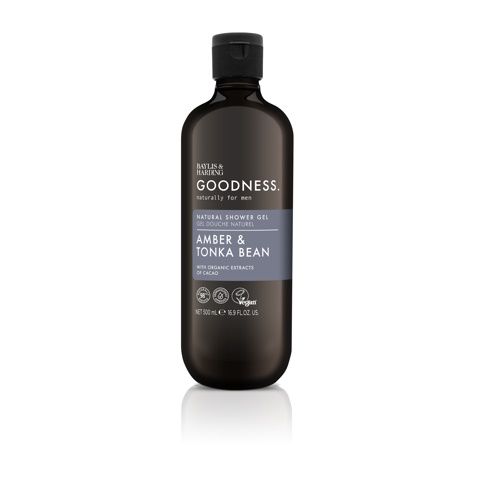 Baylis&Harding Goodness Men Showergel Amber & Tonka Bean